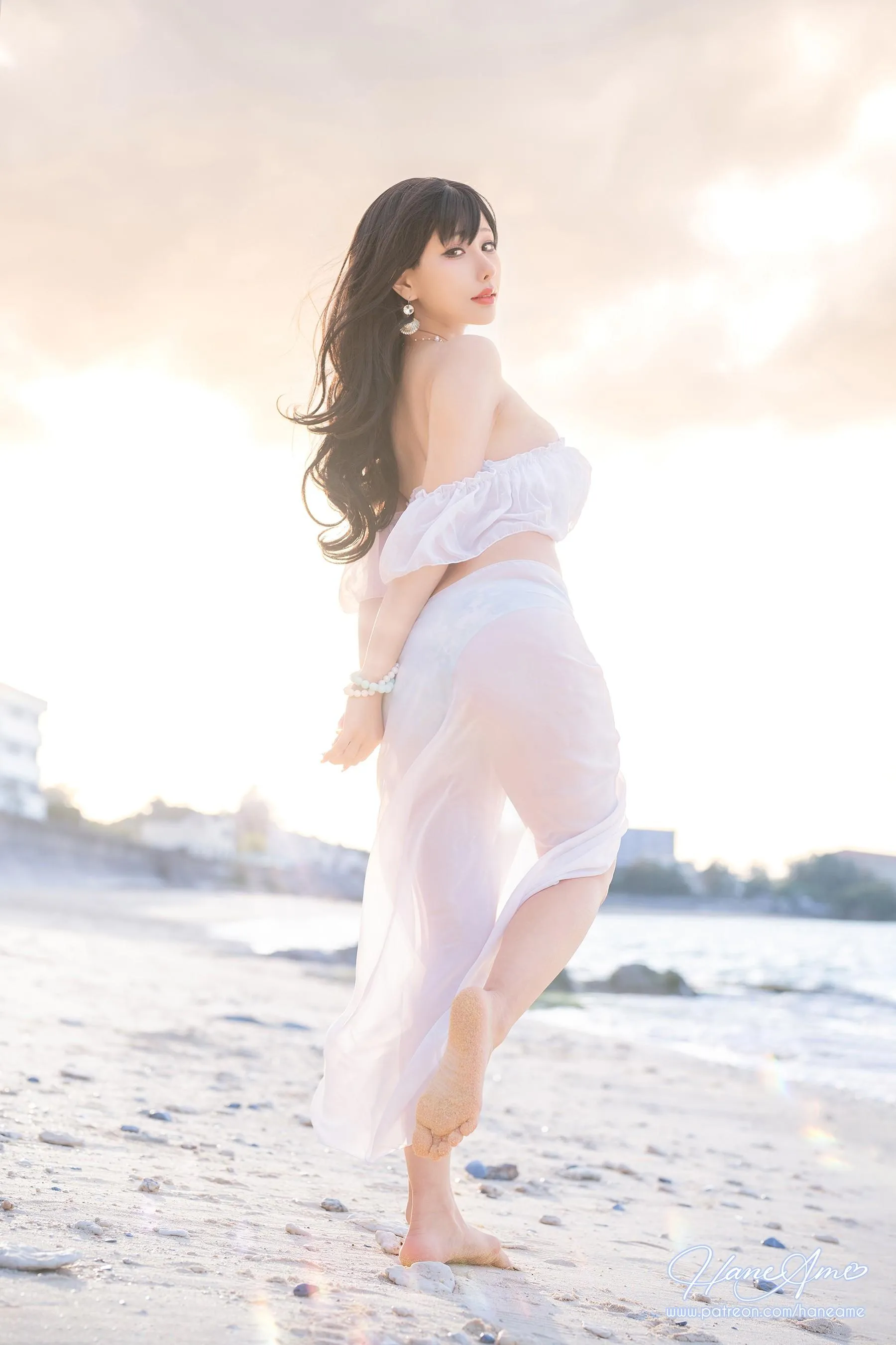 雨波_HaneAme – NO.191 2023年05月新品订阅4套视频-Original White Sand Love In Okinawa [43P]插图5